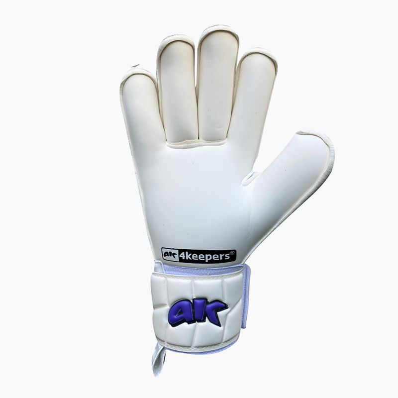 Рукавиці воротарські 4keepers Champ Purple V RF білі/фіолетові 5