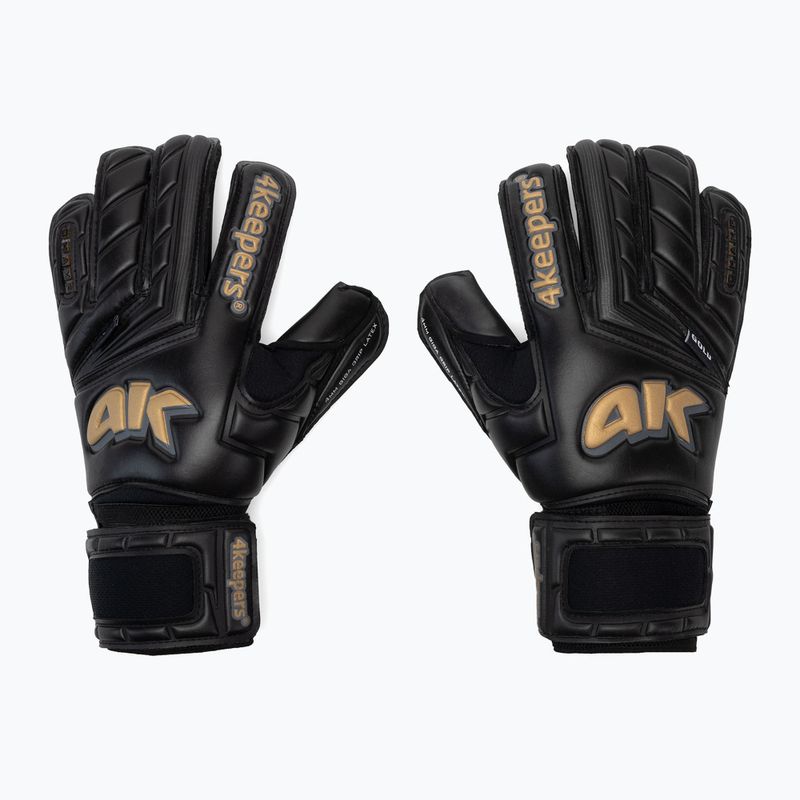 Рукавиці воротарські 4keepers Champ Gold Black V RF чорні/золоті