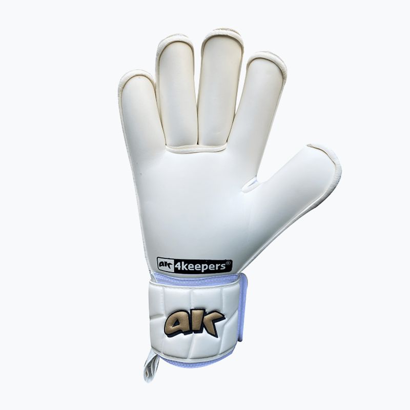 Рукавиці воротарські 4keepers Champ Gold V RF білі/золоті 5
