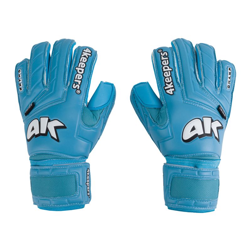 Рукавиці воротарські 4keepers Champ Colour Sky V RF блакитні/білі