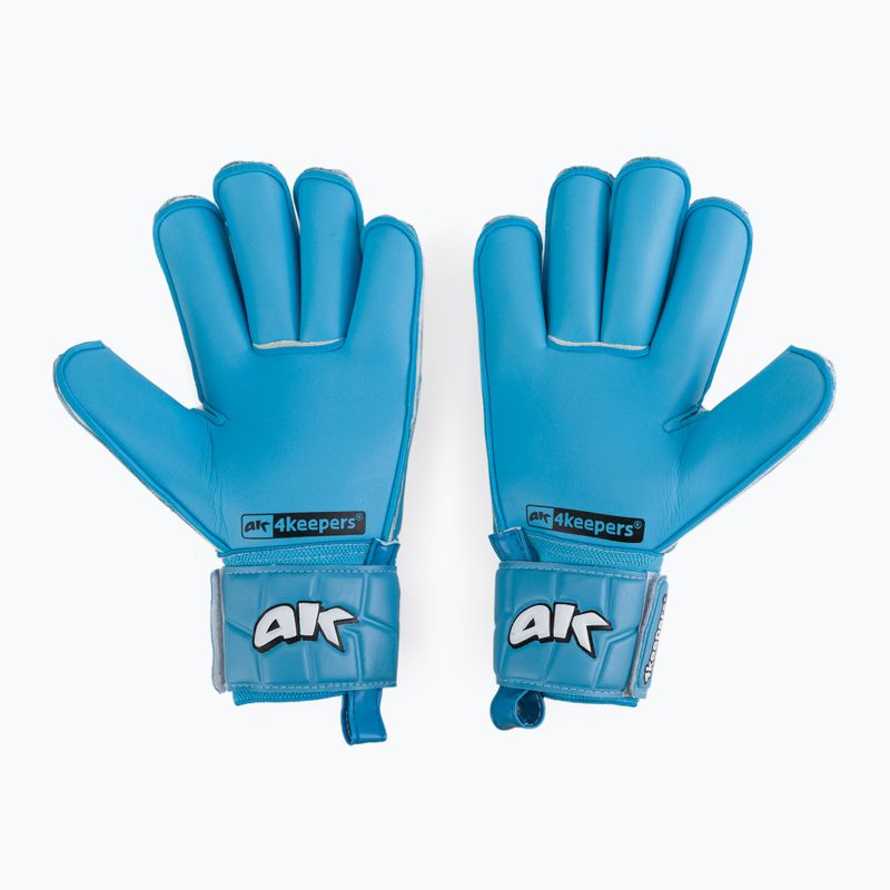 Рукавиці воротарські 4keepers Champ Colour Sky V RF блакитні/білі 2