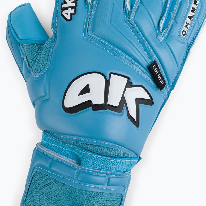 Рукавиці воротарські 4keepers Champ Colour Sky V RF блакитні/білі 3