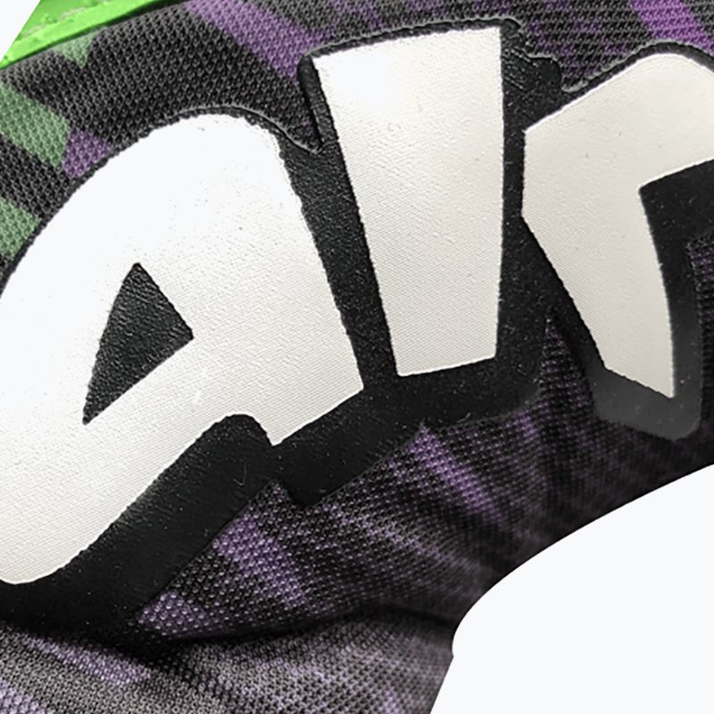 Рукавиці воротарські дитячі 4keepers Neo Optima NC чорні/білі/зелені 9