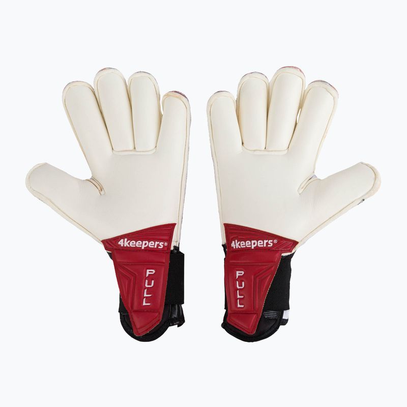 Рукавиці воротарські дитячі 4keepers Neo Drago RF чорні/білі/червоні 2