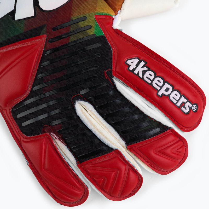 Рукавиці воротарські дитячі 4keepers Neo Drago RF чорні/білі/червоні 3