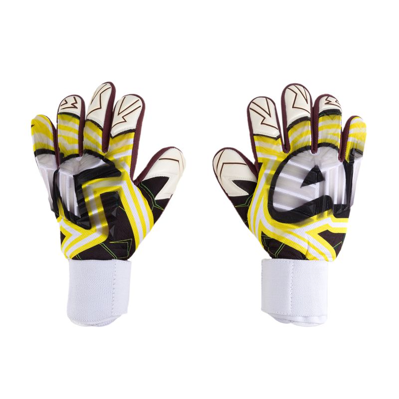 Рукавиці воротарські дитячі 4keepers Evo Trago NC білі/чорні/жовті