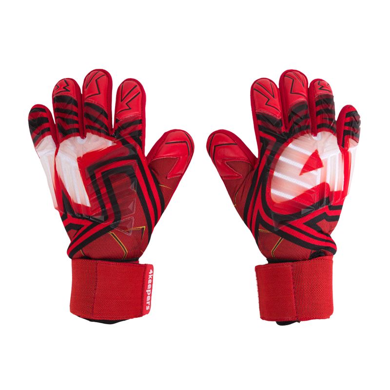 Рукавиці воротарські дитячі 4keepers Evo Vera NC червоні/чорні/білі