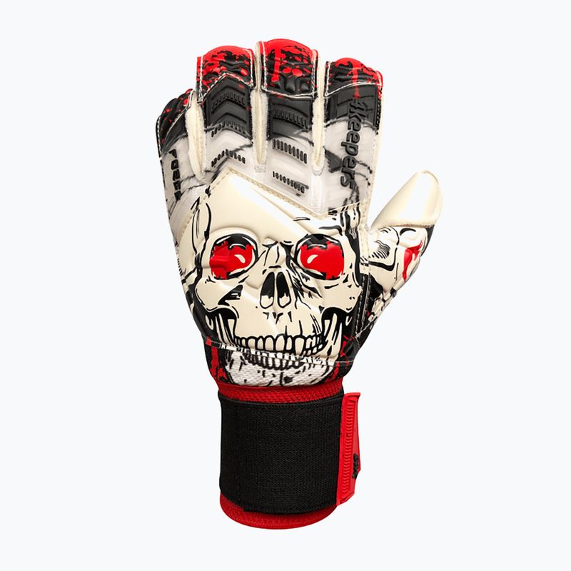 Рукавиці воротарські 4keepers Force Halloween RF білі/чорні/червоні 4
