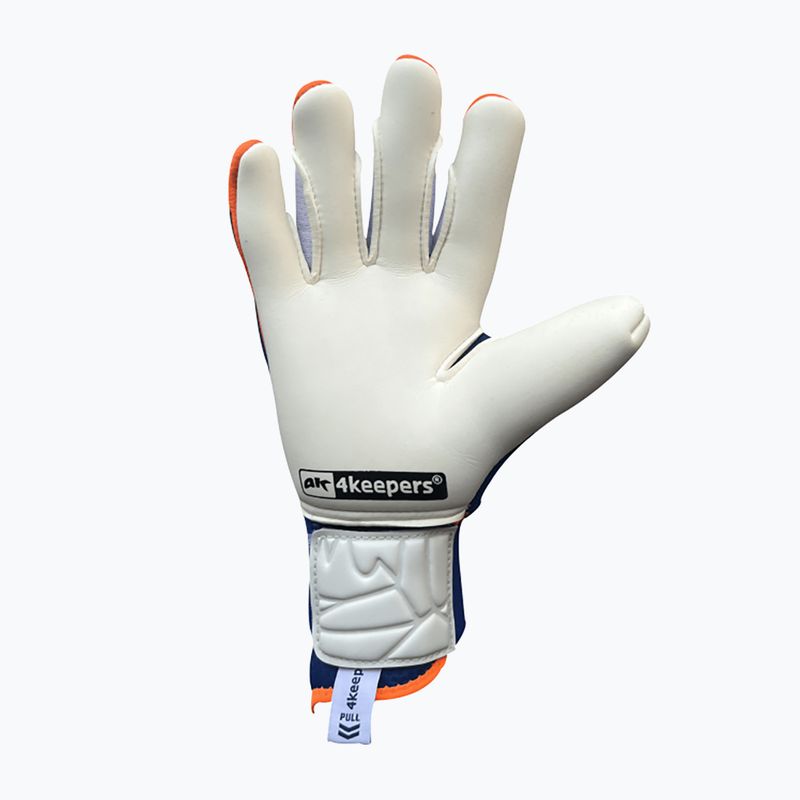 Рукавиці воротарські дитячі 4keepers Equip Puesta NC Jr блакитні/помаранчеві 5