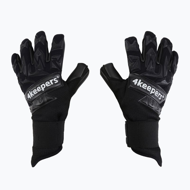 Рукавиці воротарські дитячі 4keepers Equip Panter NC Jr чорні