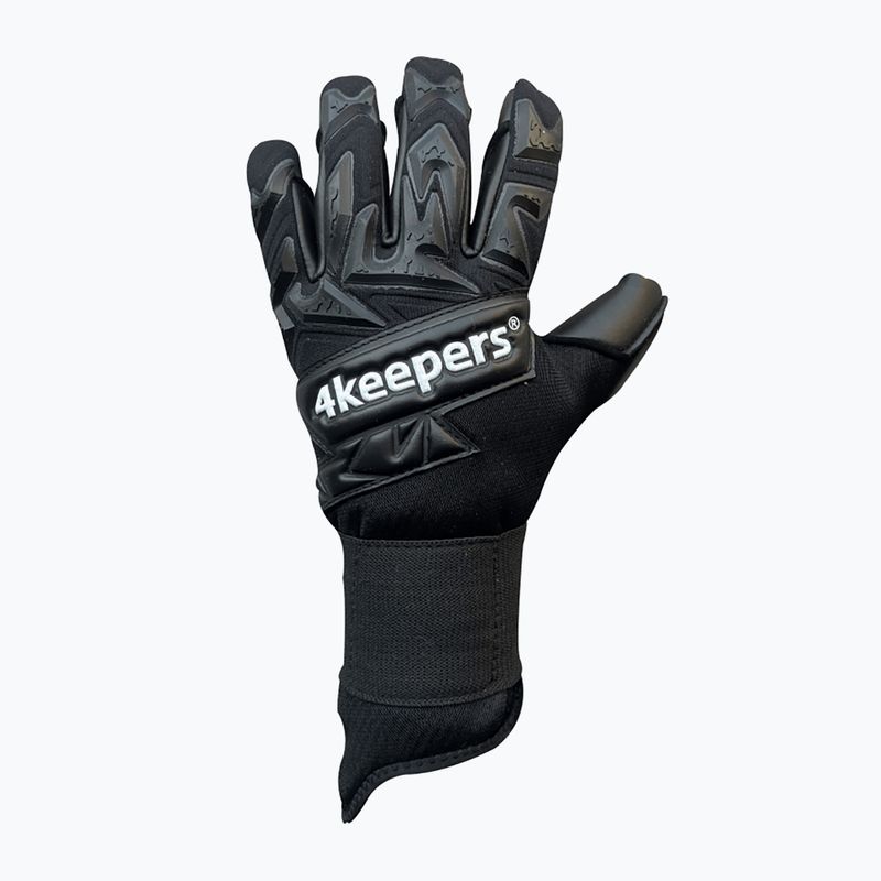 Рукавиці воротарські дитячі 4keepers Equip Panter NC Jr чорні 4