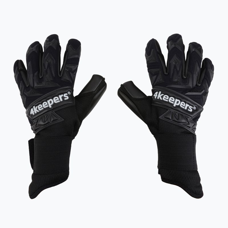 Рукавиці воротарські 4keepers Equip Panter NC чорні