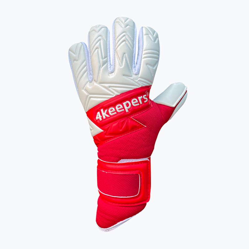 Рукавиці воротарські 4keepers Equip Poland NC білі/червоні 4