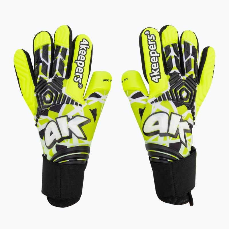 Рукавиці воротарські 4keepers Neo Focus NC салатові