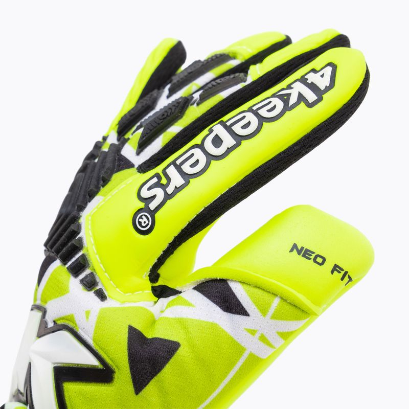 Рукавиці воротарські 4keepers Neo Focus NC салатові 3