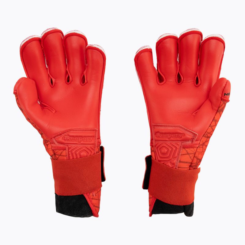 Рукавиці воротарські дитячі 4keepers Neo Rodeo RF2G Jr червоні 2