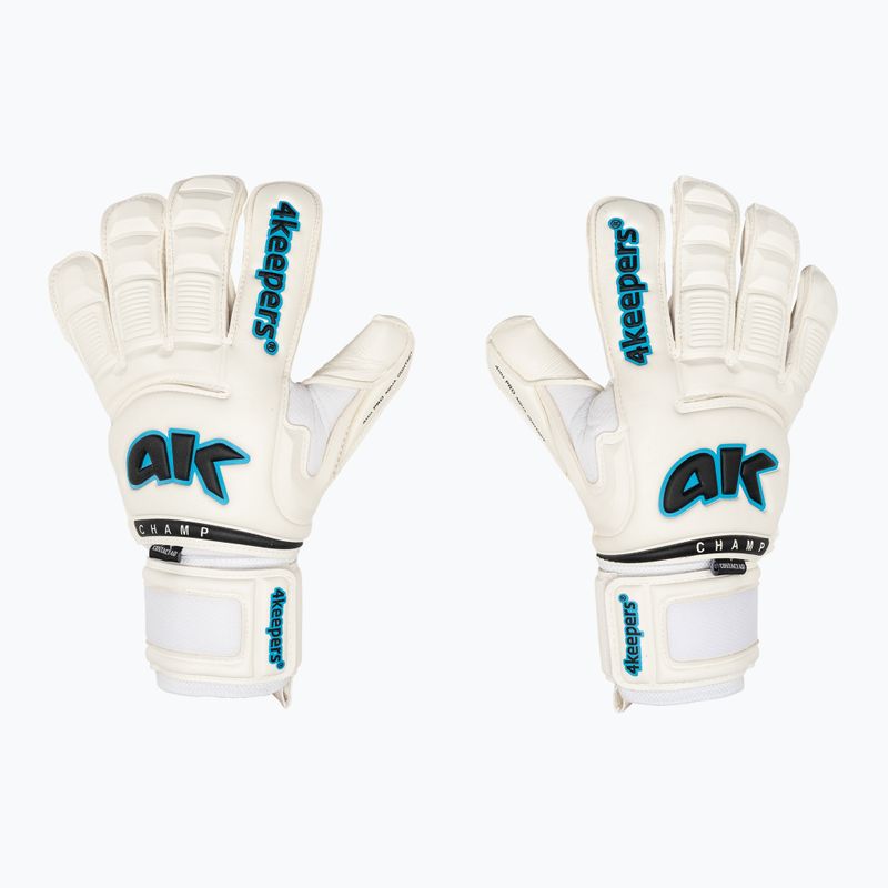 Воротарські рукавиці 4Keepers Champ AQ Contact VI білі