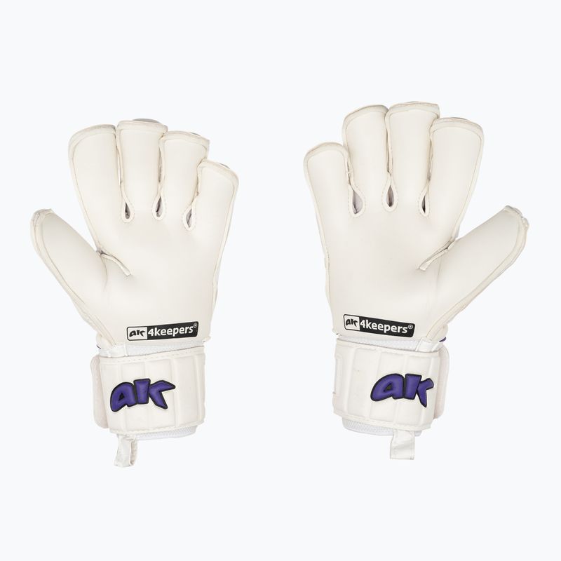 4keepers Champ Purple VI воротарські рукавиці RF2G білі 2