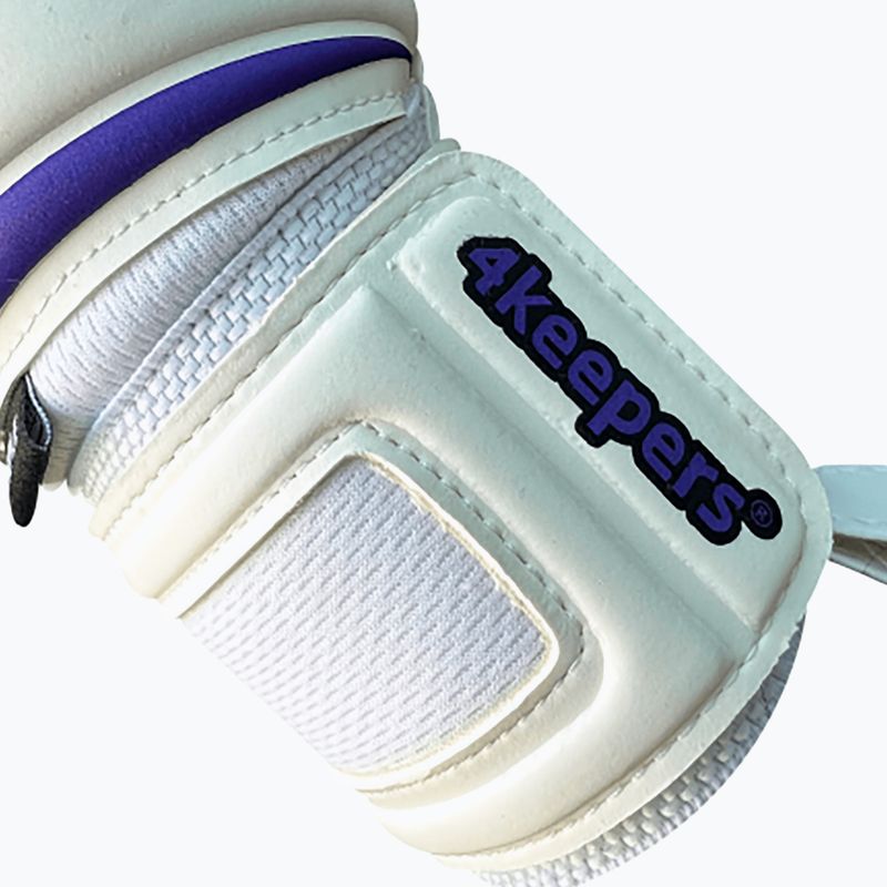 4keepers Champ Purple VI воротарські рукавиці RF2G білі 9