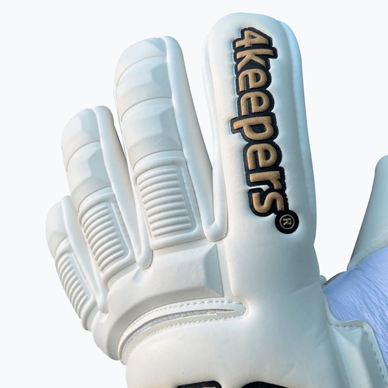 4Keepers Champ Gold VI воротарські рукавиці білі 7