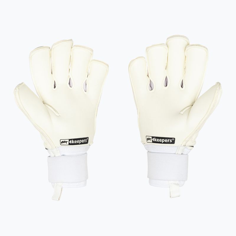 Рукавиці воротарські 4keepers Champ Carbo VI RF2G strap білий 2