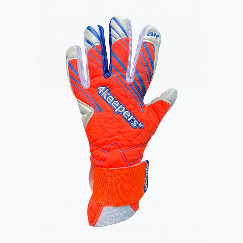 Воротарські рукавиці 4keepers Soft Amber NC помаранчеві 2