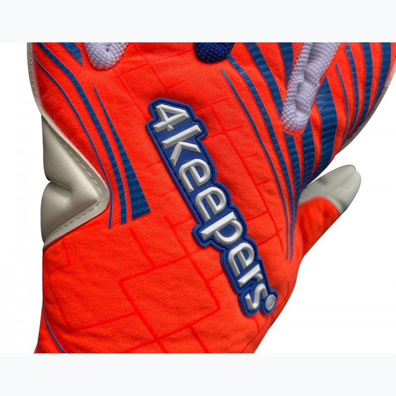Воротарські рукавиці 4keepers Soft Amber NC помаранчеві 5