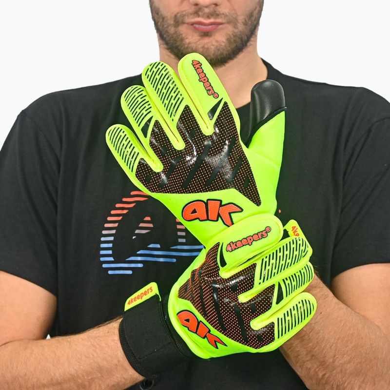 Рукавиці воротарські 4keepers Elite Venom NC бірюзовий 6