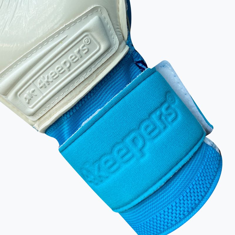 Рукавиці воротарські дитячі 4keepers Force V1.25 FURY RF2G Jr блакитний 5