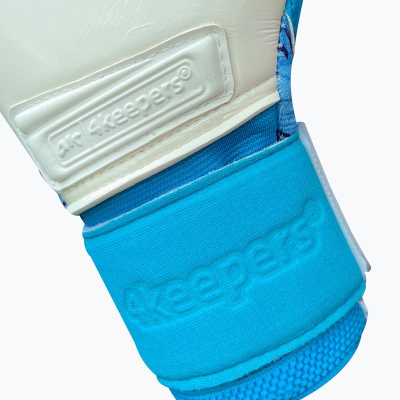 Рукавиці воротарські дитячі 4keepers Force V1.25 FURY HNC Jr блакитний 4