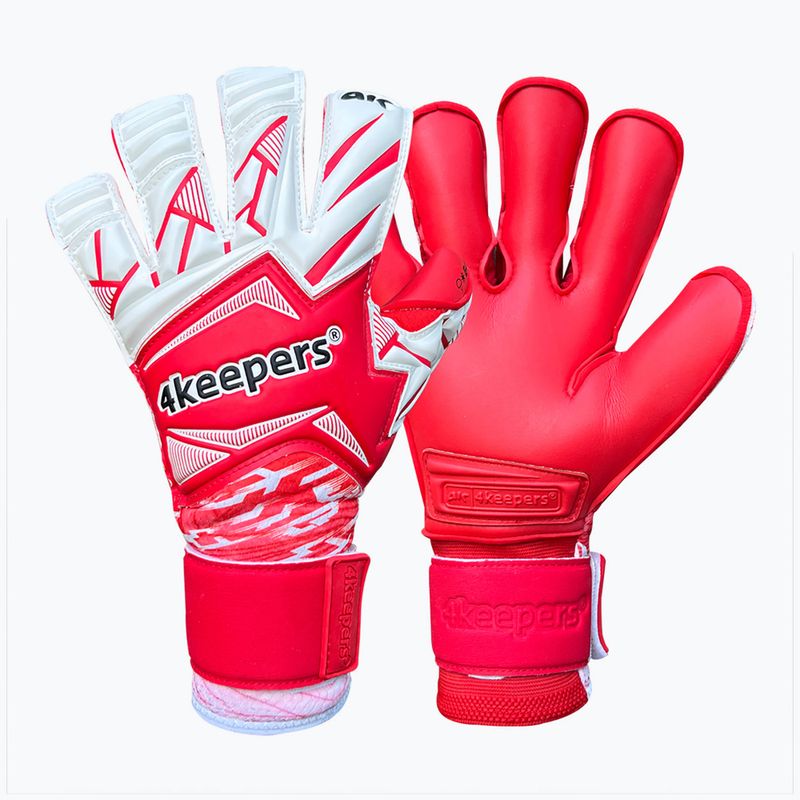 Рукавиці воротарські 4keepers Force V4.25 RF2G червоний