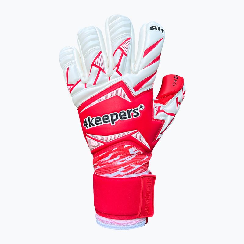 Рукавиці воротарські 4keepers Force V4.25 HNC червоний 2