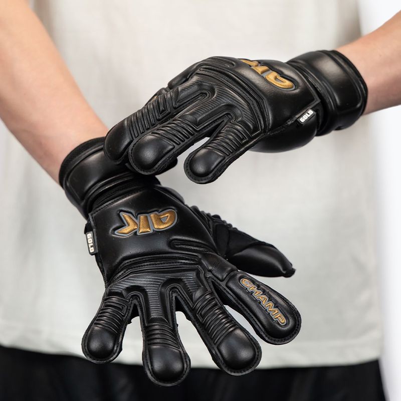 Рукавиці воротарські 4keepers Champ Gold Black VII RF2G black 8