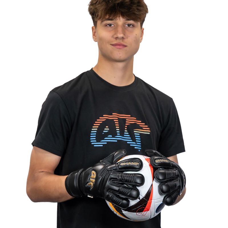 Рукавиці воротарські дитячі 4keepers Champ Gold Black VII RF2G Jr gold/black 6