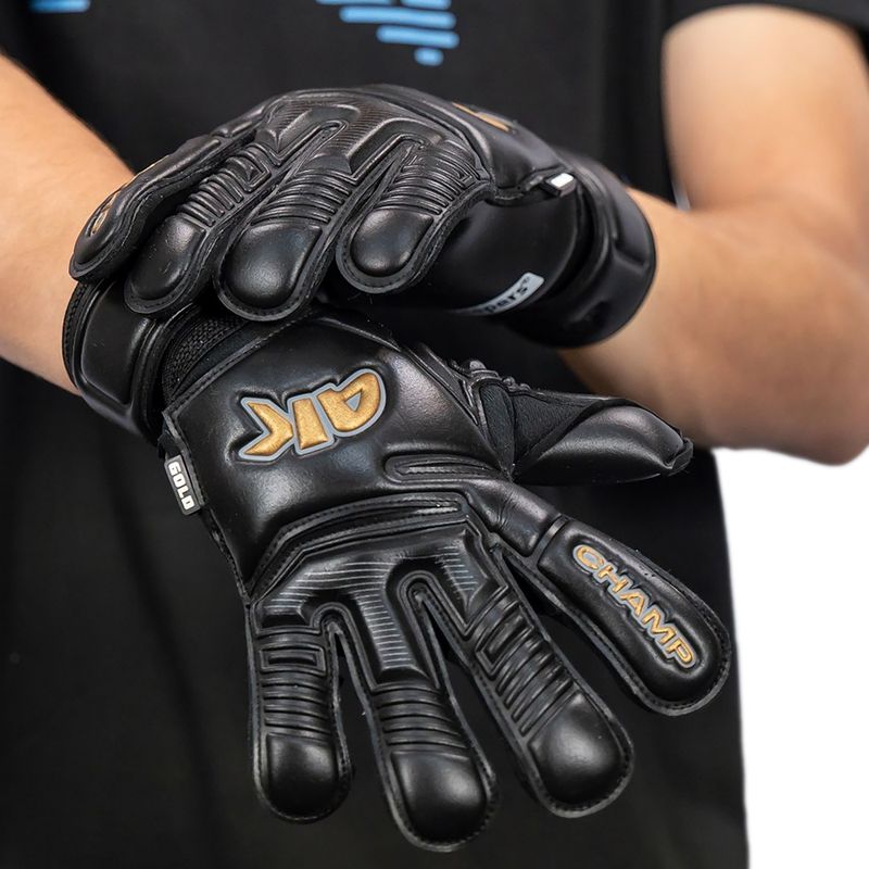 Рукавиці воротарські дитячі 4keepers Champ Gold Black VII RF2G Jr gold/black 9