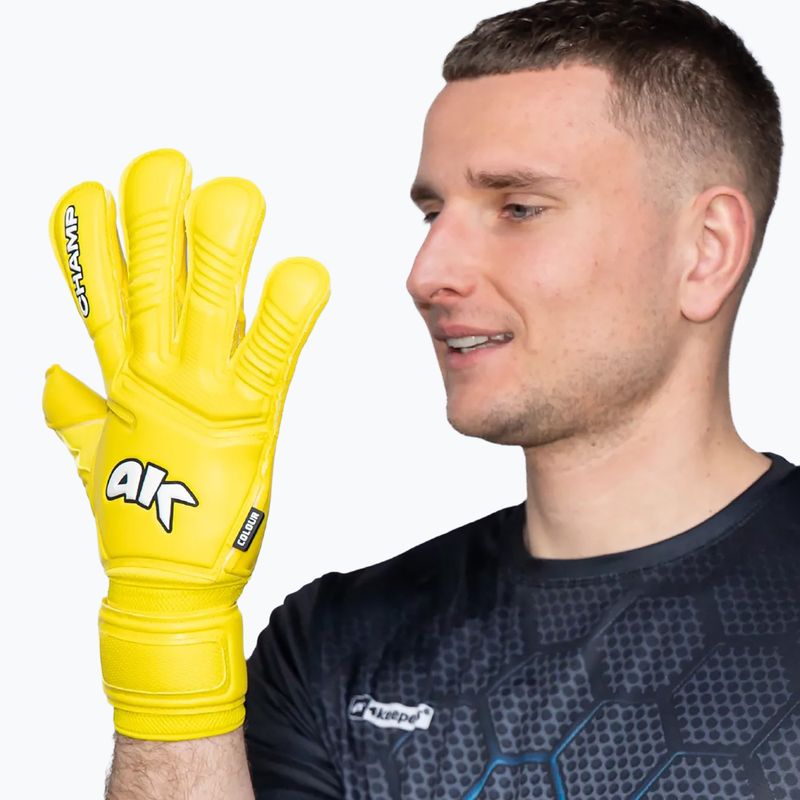 Рукавиці воротарські 4keepers Champ Colour Yellow VII RF2G yellow 8