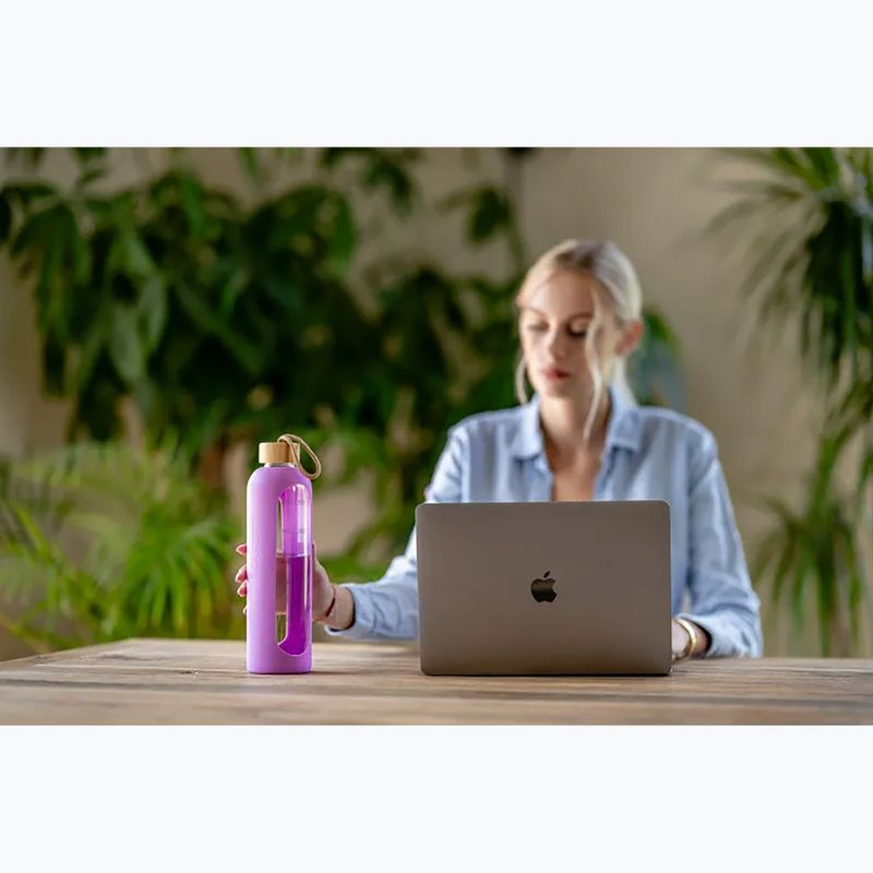 Пляшка KiCA Hydro 1000 мл purple 4