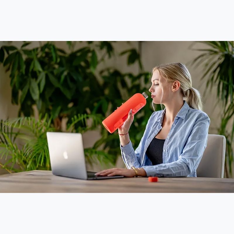 Пляшка KiCA Hydro 1000 мл orange 6