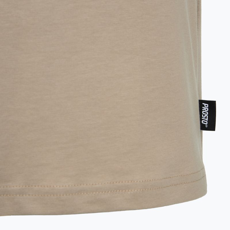 Футболка чоловіча PROSTO Box Logo beige 4