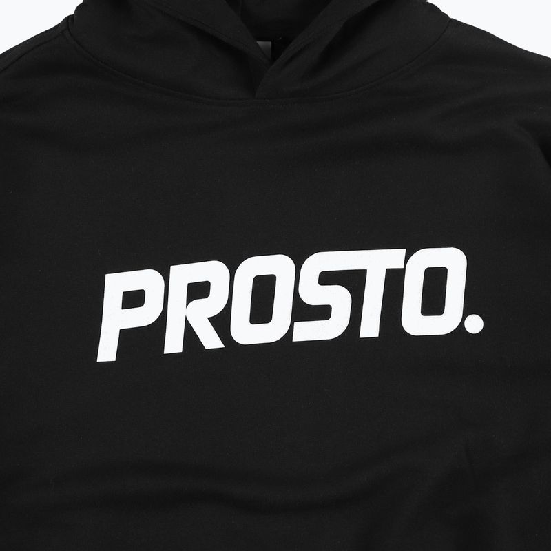 Кофта чоловіча PROSTO Biolog Hoodie black 3