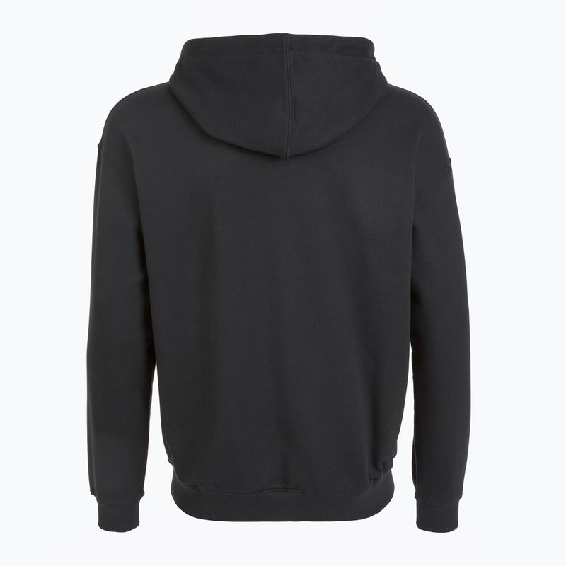 Кофта чоловіча PROSTO Hoodie Logo Zip black 2