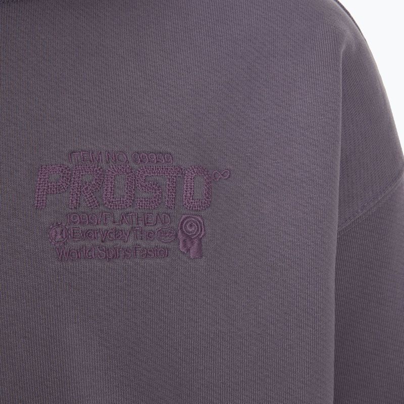 Кофта чоловіча PROSTO Flathead Hoodie washed lavender 5