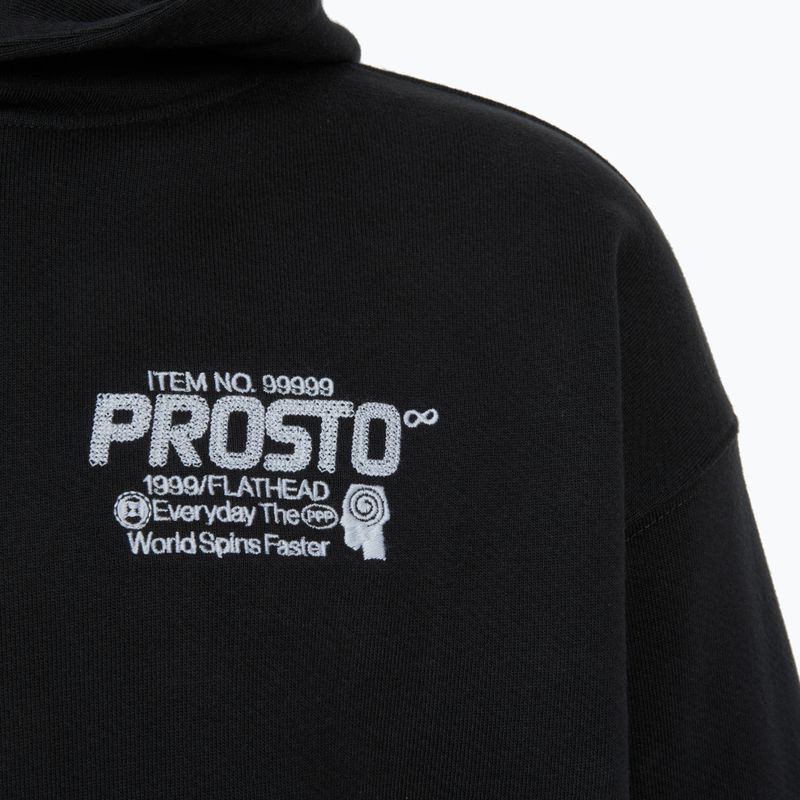 Кофта чоловіча PROSTO Flathead Hoodie black 5