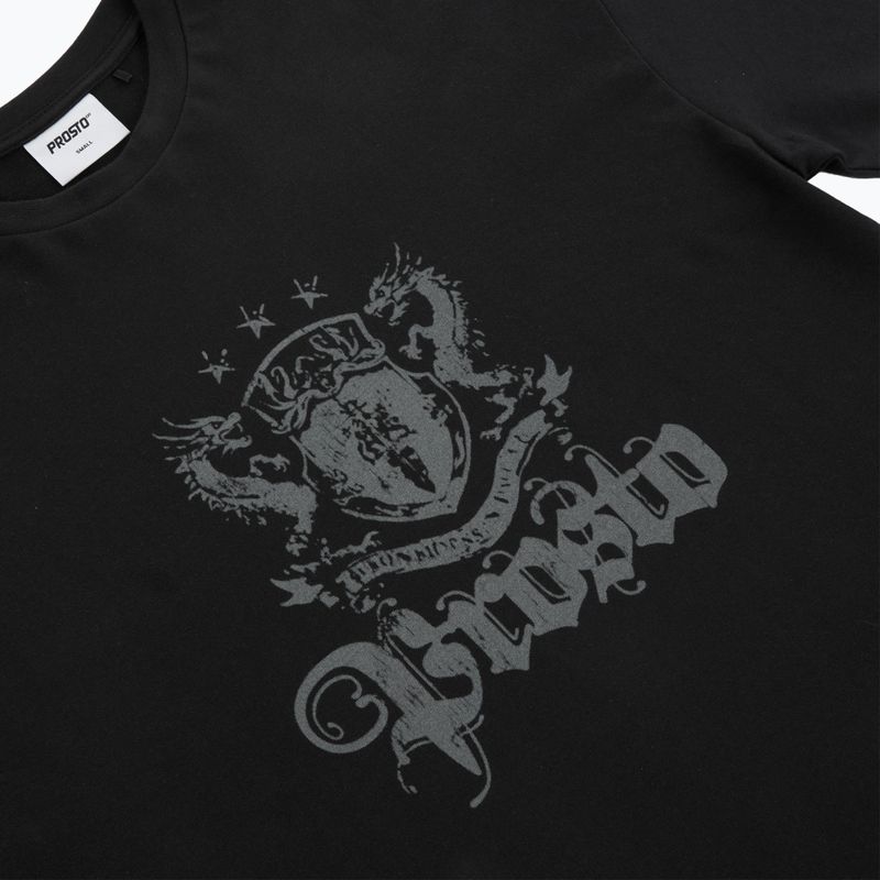 Лонгслів чоловічий PROSTO Crest black 3