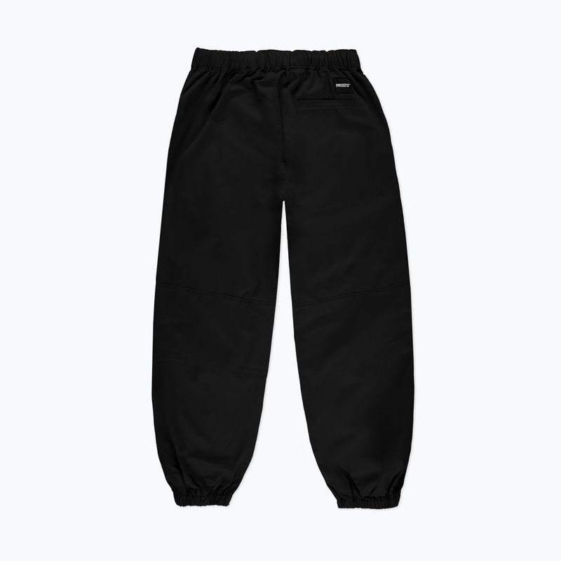 Штани чоловічі PROSTO Jogger Baggy Jeans slate black 2