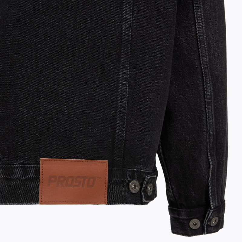 Куртка чоловіча PROSTO Civil washed black 3