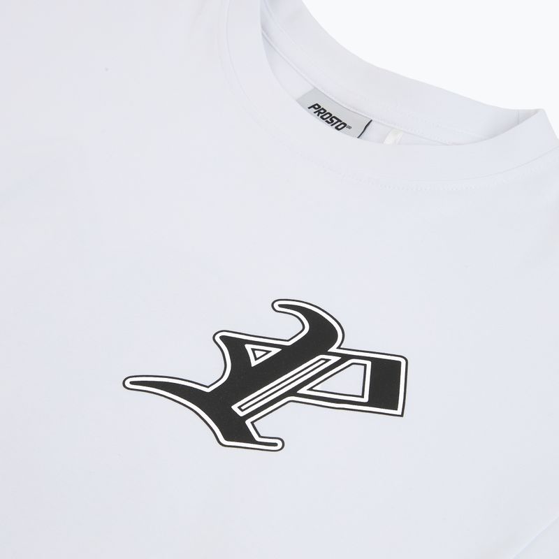 Футболка чоловіча PROSTO Gothic P white 3