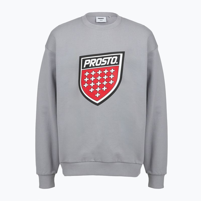 Кофта чоловіча PROSTO Big Shield Crewneck gray
