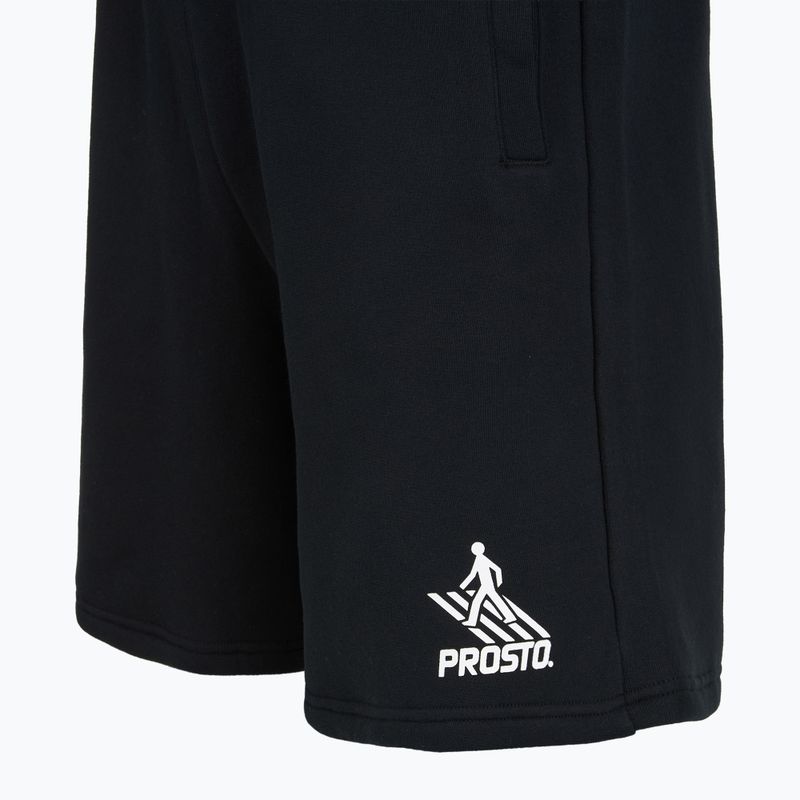 Шорти чоловічі PROSTO Sweat Crossing black 3