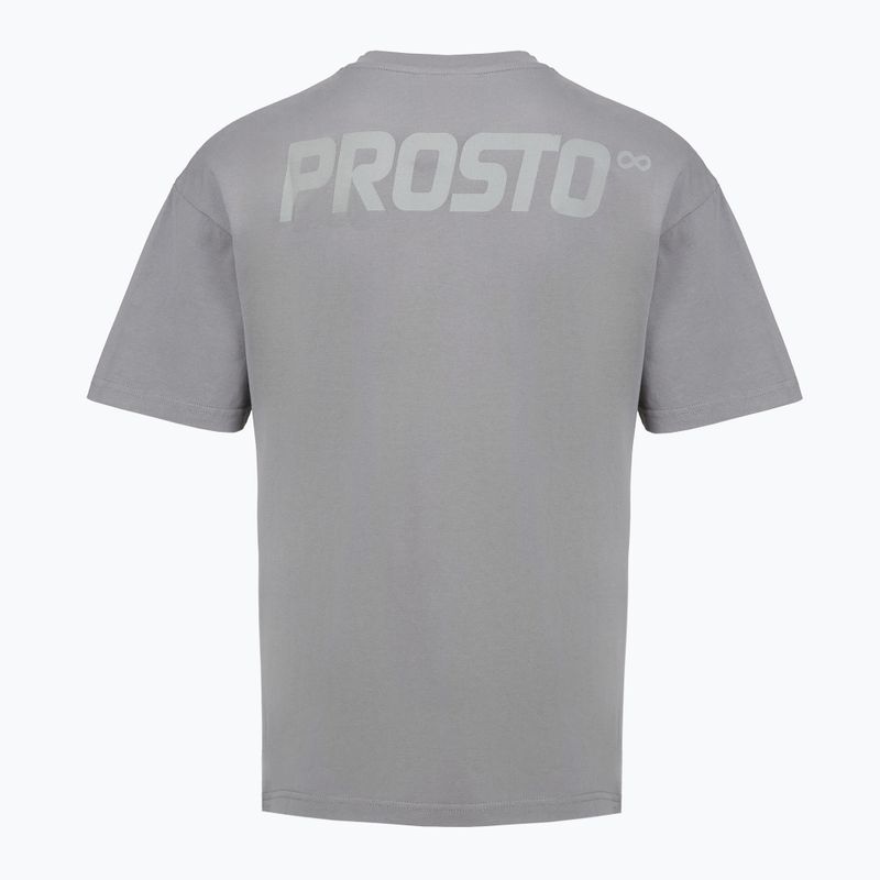 Футболка чоловіча PROSTO Big Log Infinity gray 2